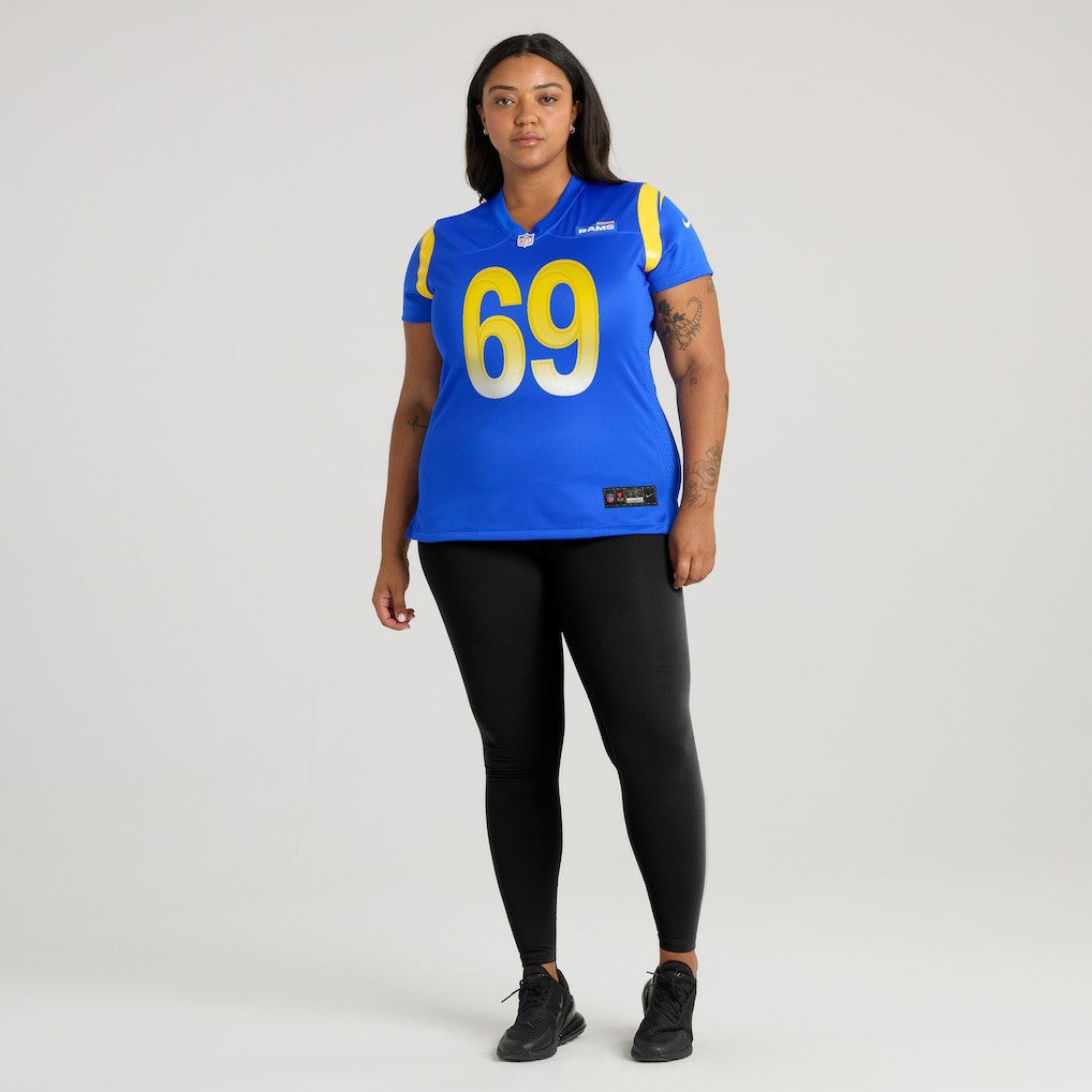 Kevin Dotson Los Angeles Rams Women's Game Jersey - Royal outlet