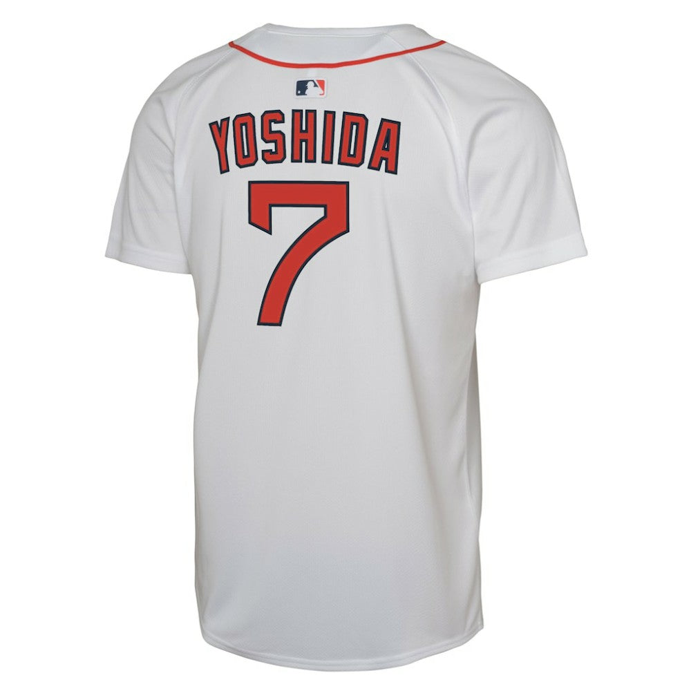 Masataka Yoshida Boston Red Sox Youth Home Replica Player Jersey White
