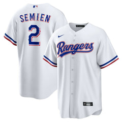 Marcus Semien Texas Rangers Youth Home Replica Player Jersey White