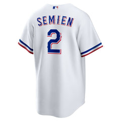 Marcus Semien Texas Rangers Youth Home Replica Player Jersey White