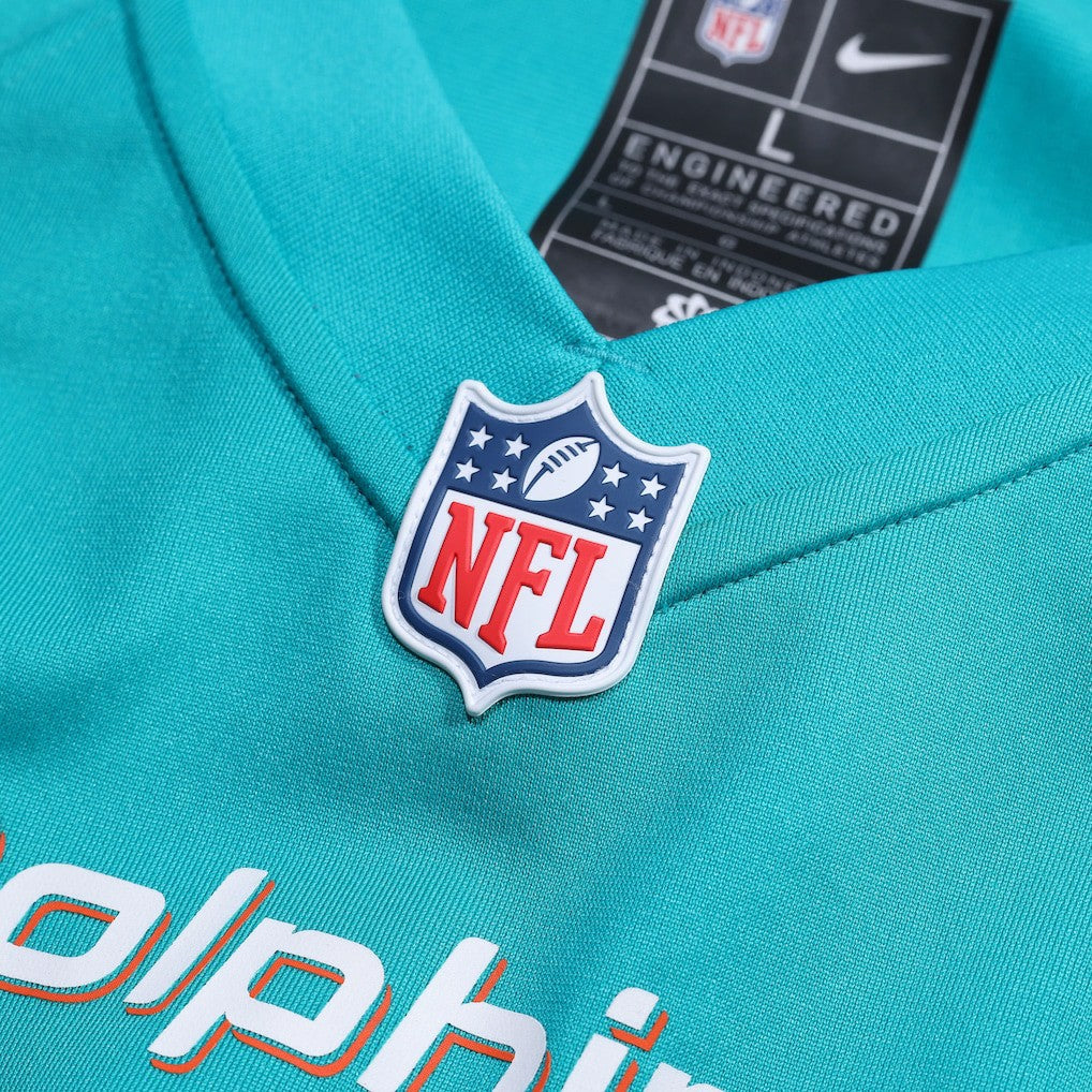 Devon Achane Miami Dolphins Player Game Jersey - Aqua online