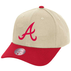 Atlanta Braves Pro Crown Adjustable Hat Cream