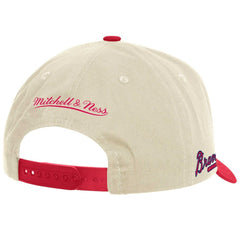 Atlanta Braves Pro Crown Adjustable Hat Cream