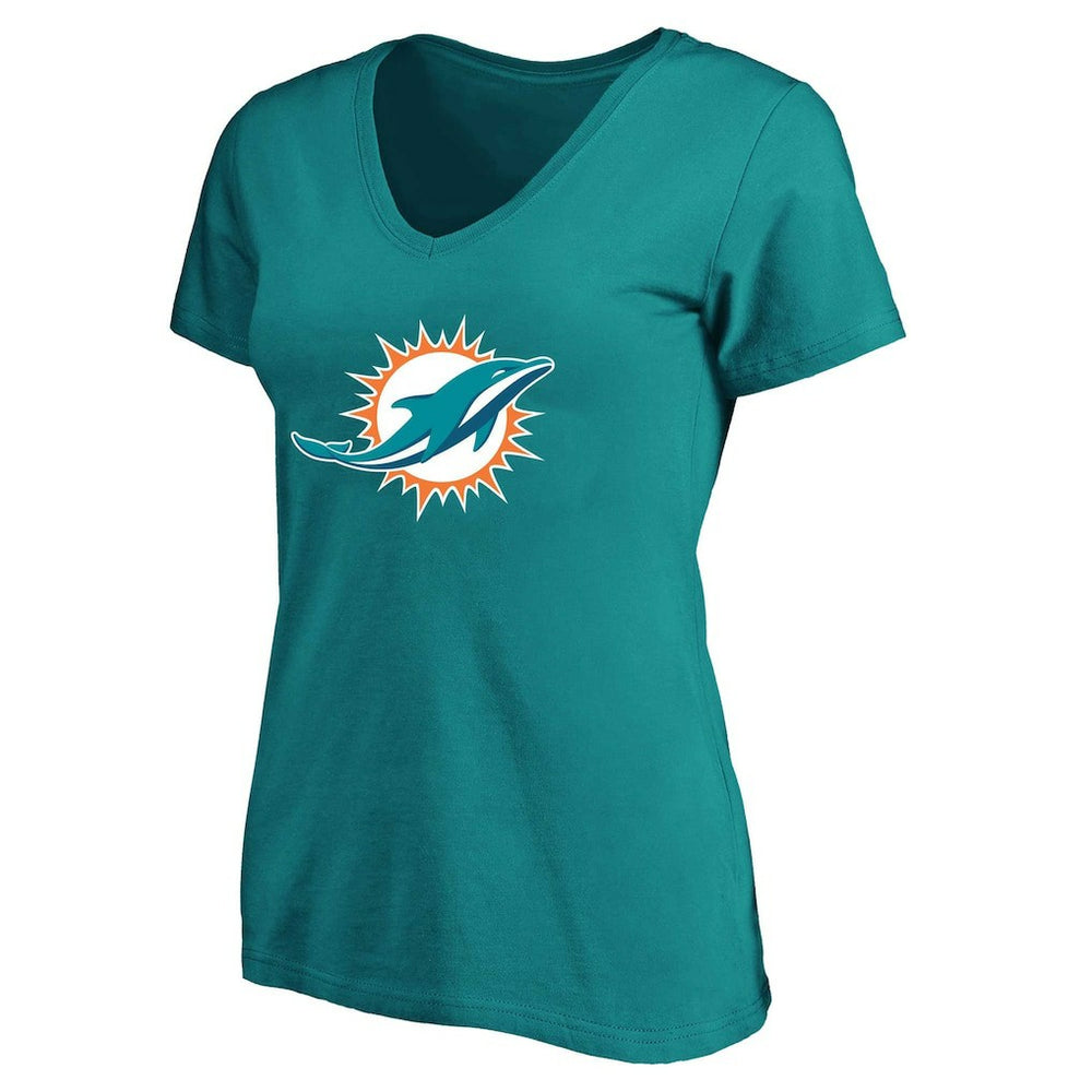 Tyreek Hill Miami Dolphins Women's Plus Size Fair Catch Name & Number Scoop Neck T-Shirt - Aqua on sale