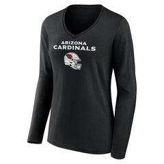 Budda Baker Arizona Cardinals Women's Team Wordmark Player Name & Number Long Sleeve V-Neck T-Shirt - Black on sale