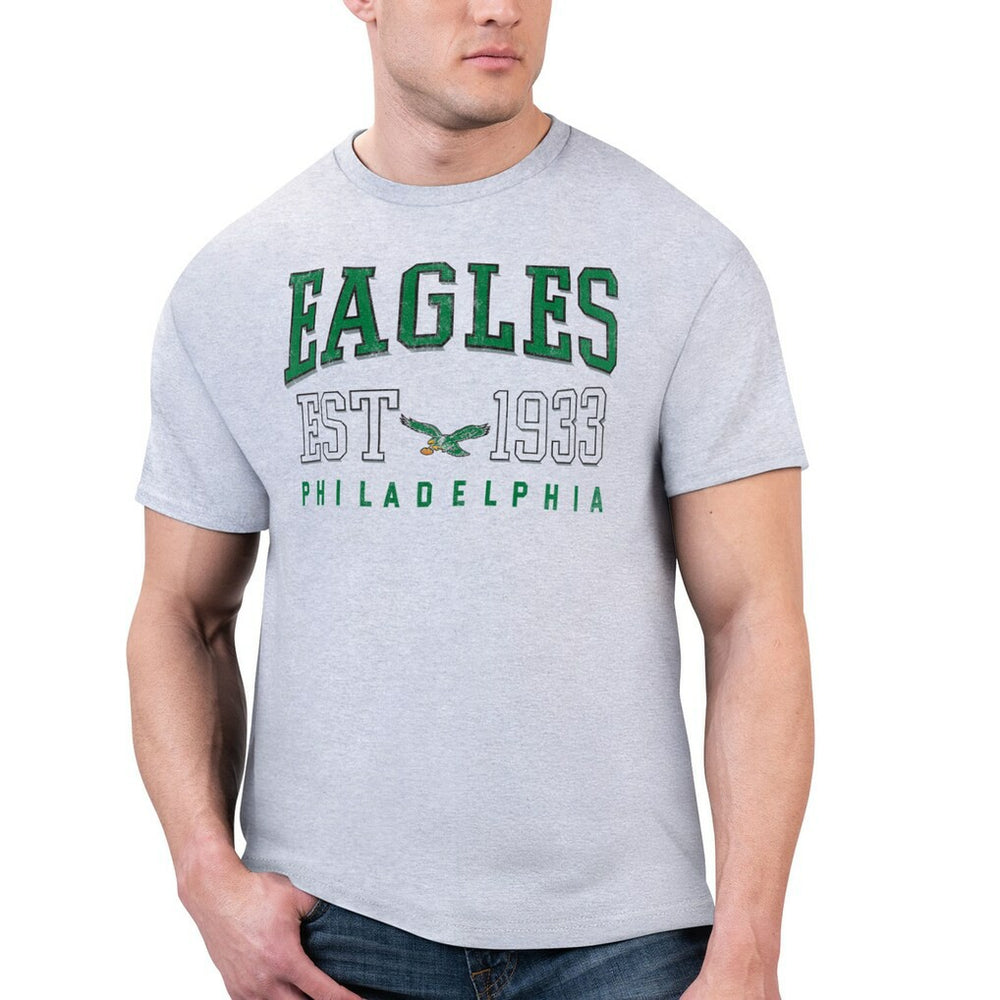 Philadelphia Eagles Starter Retro Team Graphic T-Shirt - Gray online
