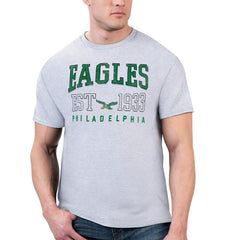 Philadelphia Eagles Starter Retro Team Graphic T-Shirt - Gray online