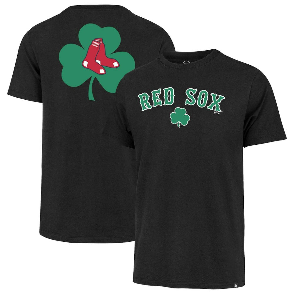 Boston Red Sox Two-Sided Shamrock T-Shirt Black