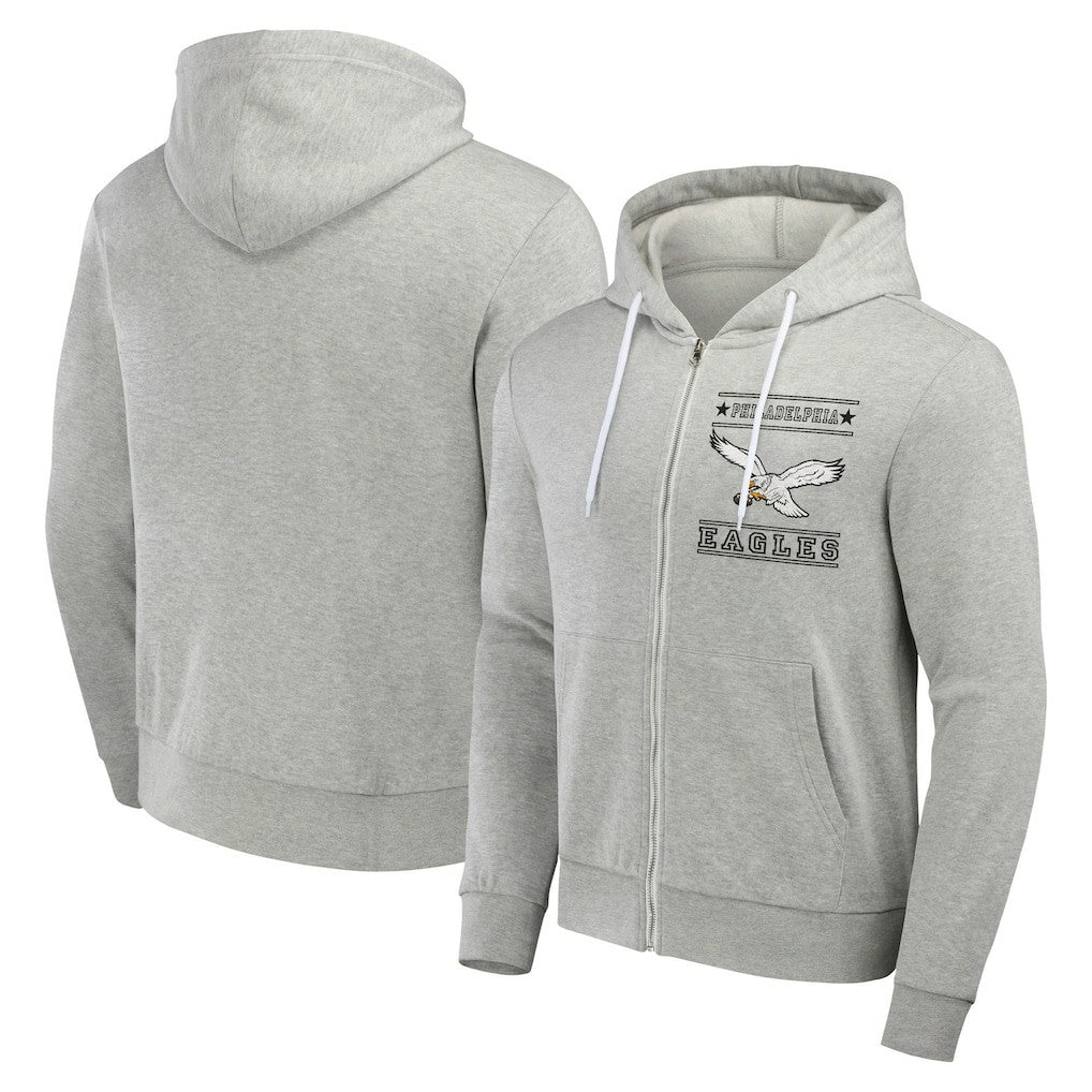 Philadelphia Eagles NFL x Darius Rucker Collection Full-Zip Hoodie - Gray cheap