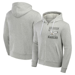 Philadelphia Eagles NFL x Darius Rucker Collection Full-Zip Hoodie - Gray cheap