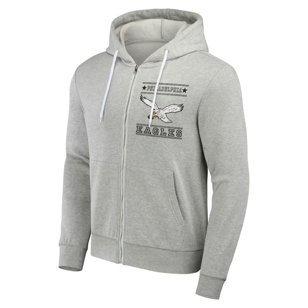 Philadelphia Eagles NFL x Darius Rucker Collection Full-Zip Hoodie - Gray cheap