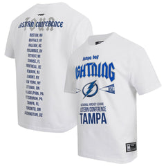 Tampa Bay Lightning Pro Standard City Tour T-Shirt - White T-shirts