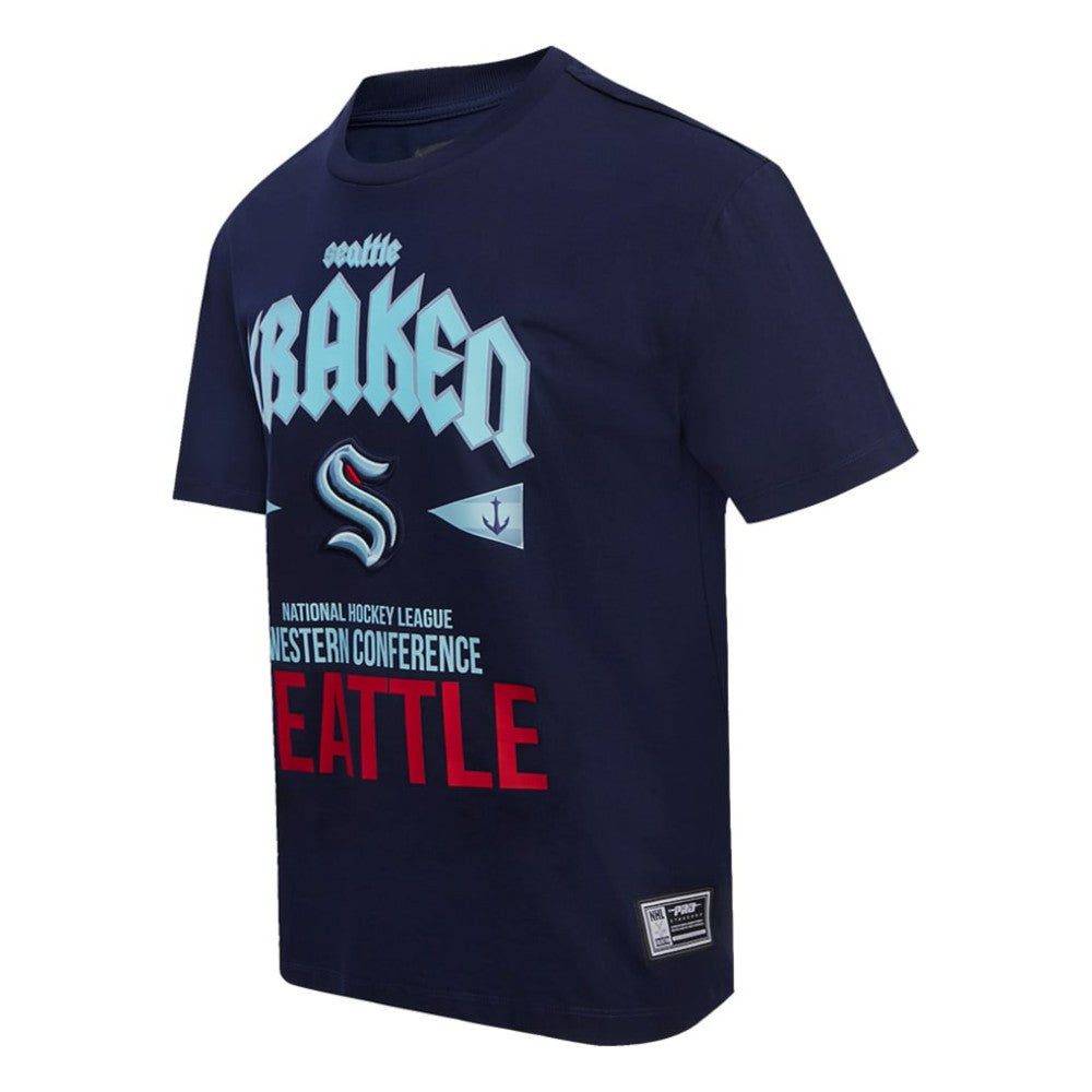 Seattle Kraken Pro Standard City Tour T-Shirt - Deep Sea Blue T-shirts