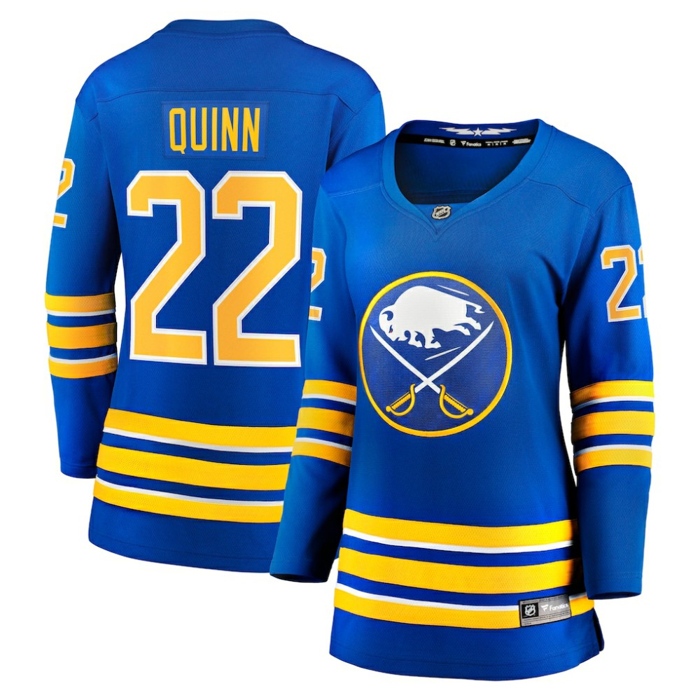 Jack Quinn Buffalo Sabres Fanatics Women's Home Breakaway Player Jersey - Royal Jerseys