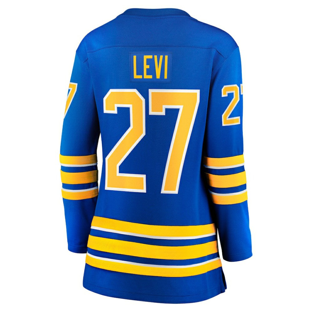Devon Levi Buffalo Sabres Fanatics Women's Home Breakaway Player Jersey - Royal Jerseys