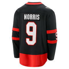 Josh Norris Ottawa Senators Fanatics Home Breakaway Jersey - Black Jerseys