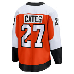 Noah Cates Philadelphia Flyers Fanatics Home Breakaway Jersey - Orange Jerseys