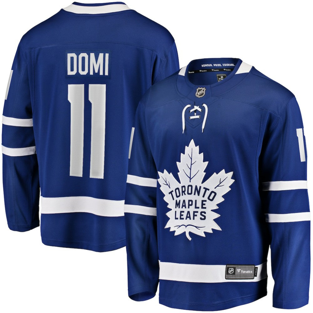 Max Domi Toronto Maple Leafs Fanatics Home Breakaway Jersey - Blue Jerseys