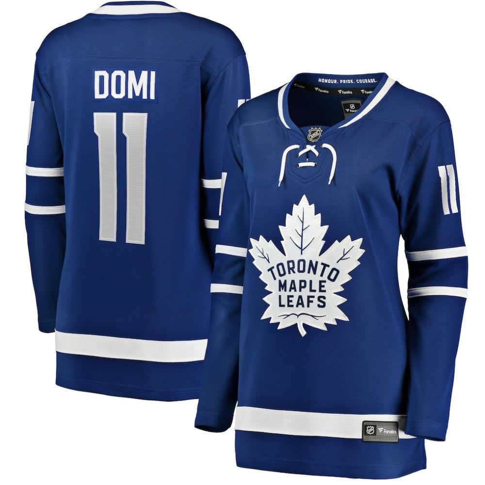 Max Domi Toronto Maple Leafs Fanatics Women's Home Breakaway Player Jersey - Blue Jerseys