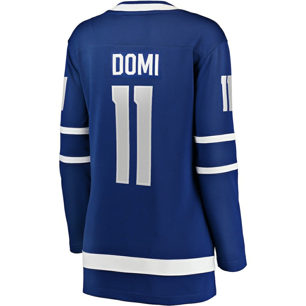 Max Domi Toronto Maple Leafs Fanatics Women's Home Breakaway Player Jersey - Blue Jerseys