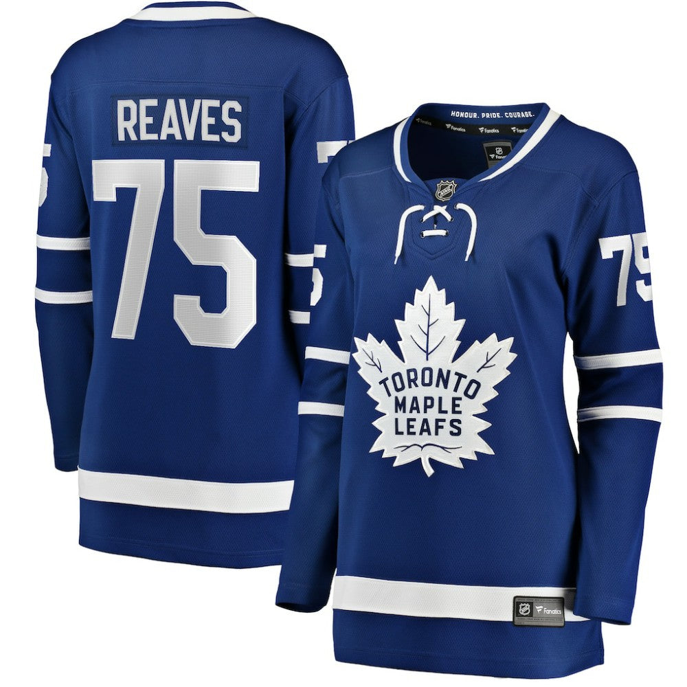 Ryan Reaves Toronto Maple Leafs Fanatics Women's Home Breakaway Player Jersey - Blue Jerseys