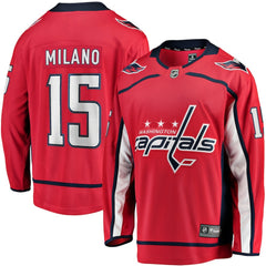Sonny Milano Washington Capitals Fanatics Home Breakaway Jersey - Red Jerseys