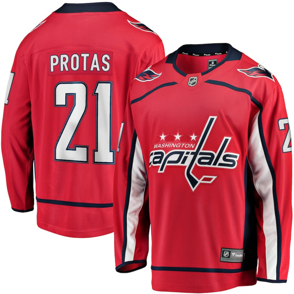 Aliaksei Protas Washington Capitals Fanatics Home Breakaway Jersey - Red Jerseys