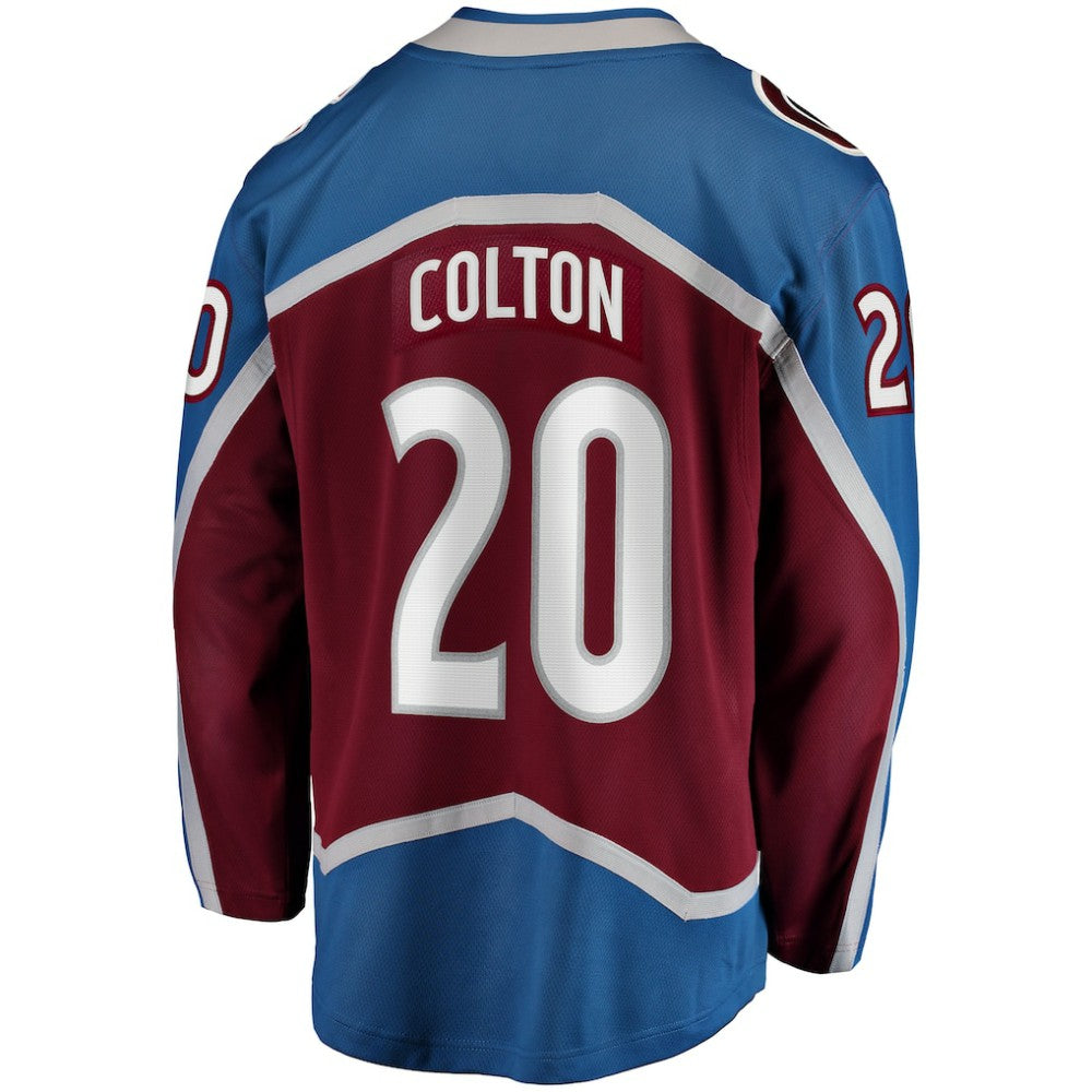 Ross Colton Colorado Avalanche Fanatics Home Breakaway Jersey - Maroon Jerseys