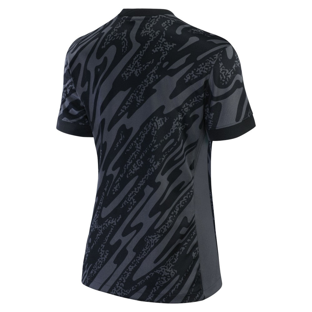 Brazil National Team Women's 2024 Goalkeeper Replica Stadium Jersey - Anthracite discount
