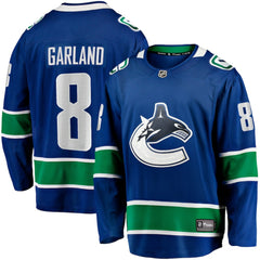 Conor Garland Vancouver Canucks Fanatics Home Breakaway Jersey - Blue Jerseys
