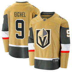 Jack Eichel Vegas Golden Knights Fanatics Home Breakaway Jersey - Gold Jerseys