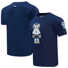 Seattle Kraken Pro Standard Mascot T-Shirt - Deep Sea Blue T-shirts