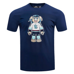 Seattle Kraken Pro Standard Mascot T-Shirt - Deep Sea Blue T-shirts