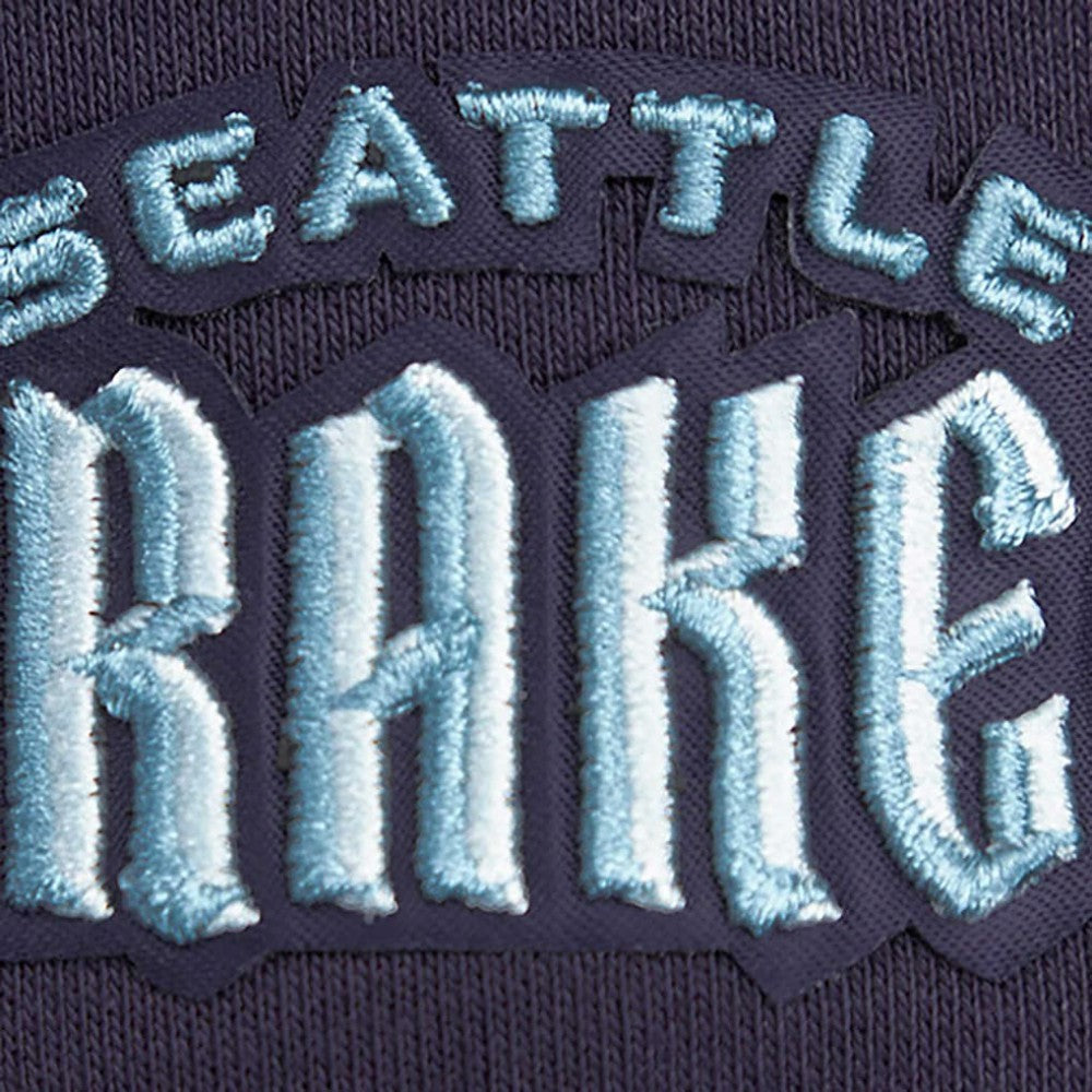 Seattle Kraken Pro Standard Women's Mascot Crewneck Pullover Sweatshirt - Deep Sea Blue Sweatshirts