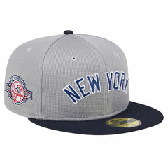 New York Yankees Pivot Mesh 59FIFTY Fitted Hat Gray