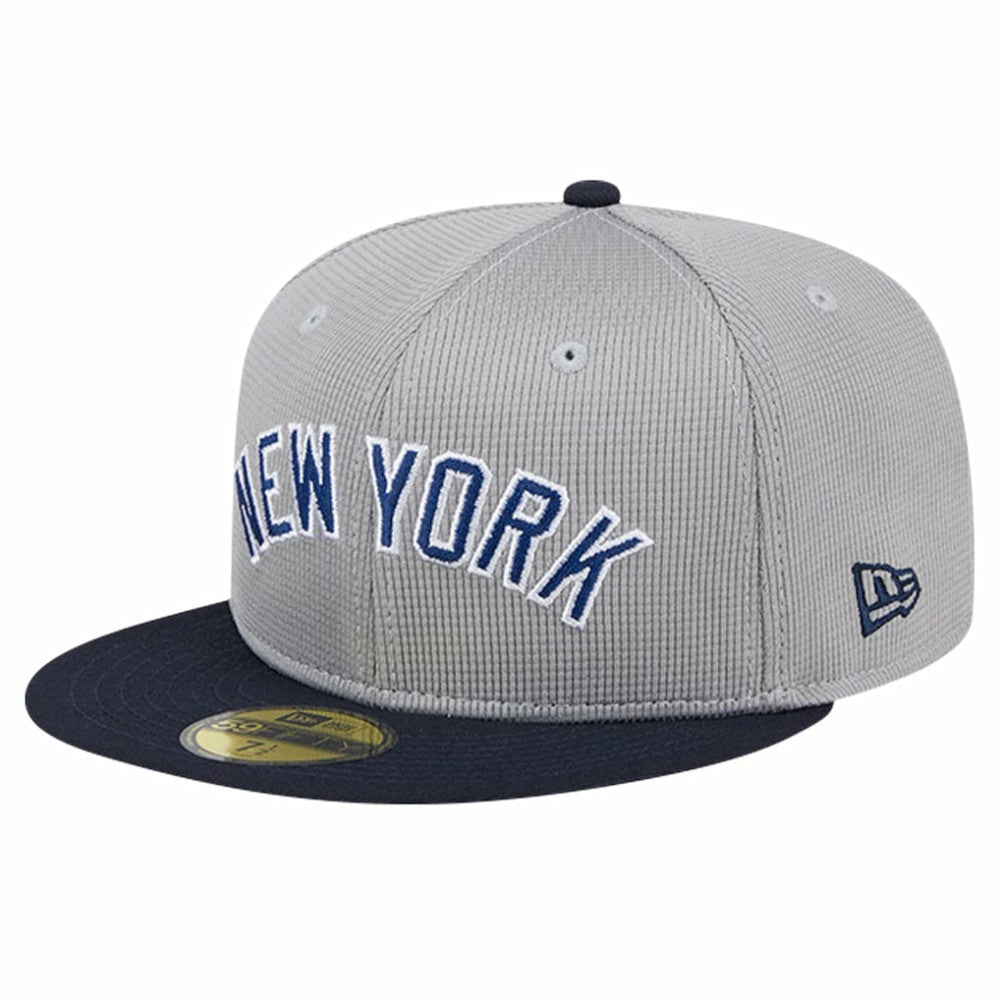 New York Yankees Pivot Mesh 59FIFTY Fitted Hat Gray