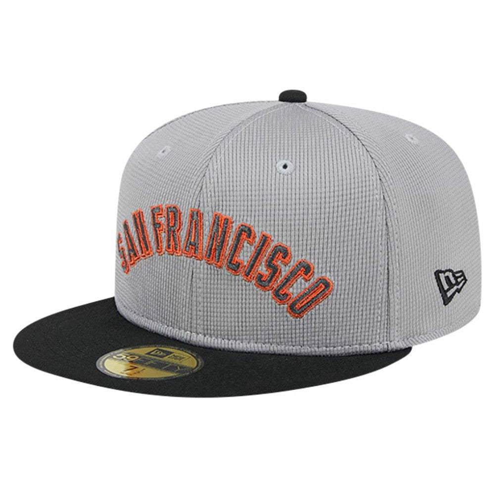 San Francisco Giants Pivot Mesh 59FIFTY Fitted Hat Gray