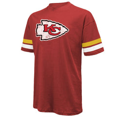Travis Kelce Kansas City Chiefs Majestic Threads Name & Number Oversized Fit T-Shirt - Red discount