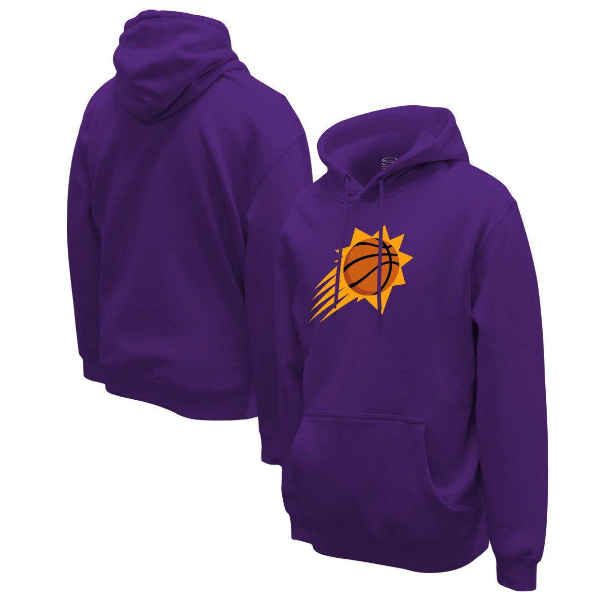 Phoenix Suns Stadium Essentials Unisex Primary Logo Pullover Hoodie - Purple on sale