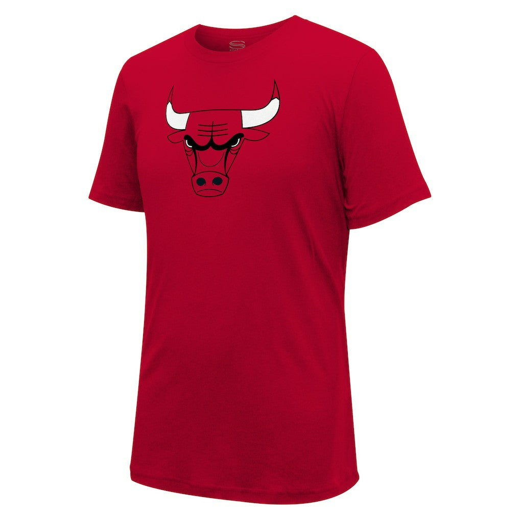 Chicago Bulls Stadium Essentials Unisex Primary Logo T-Shirt sale - Red discount