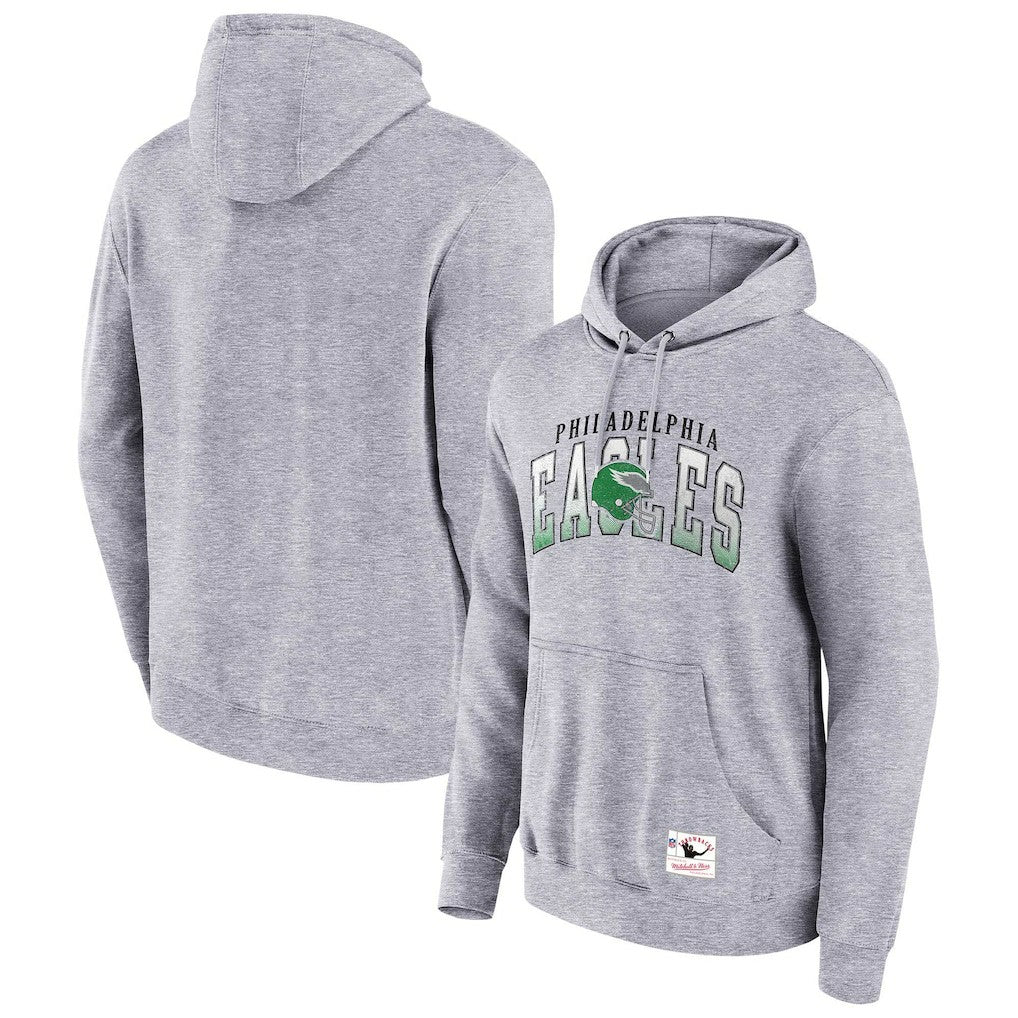 Philadelphia Eagles Pocket Passer Pullover Hoodie - Heather Gray online
