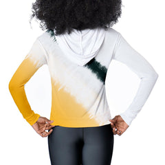 Green Bay Packers Certo Women's Rundown Lightweight Pullover Hoodie - White cheap