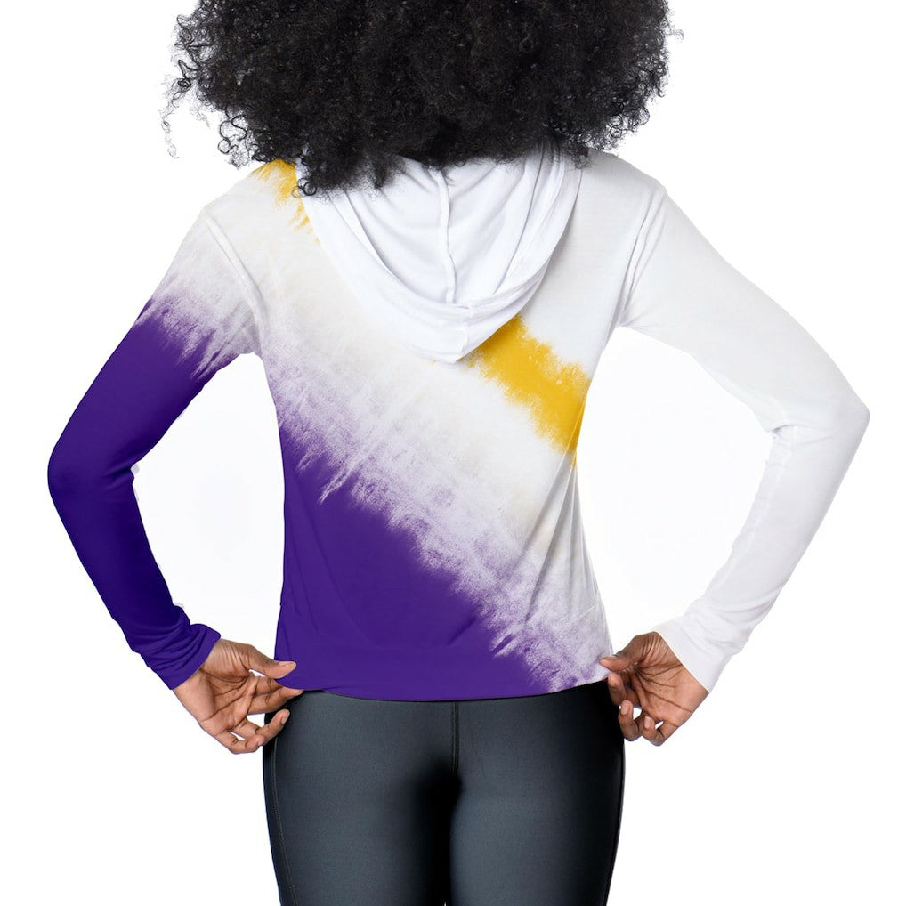 Minnesota Vikings Certo Women's Rundown Lightweight Pullover Hoodie - White outlet
