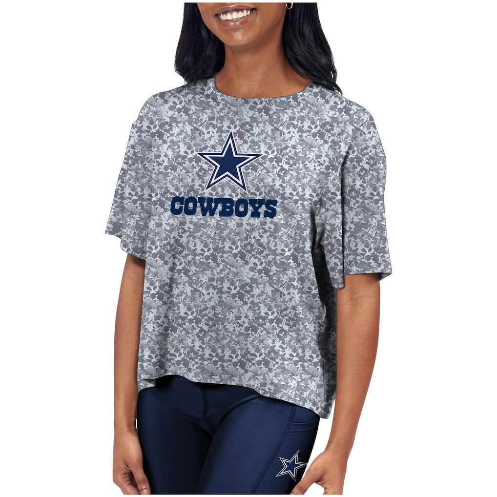 Dallas Cowboys Certo Women's Turnout T-Shirt - Charcoal on sale