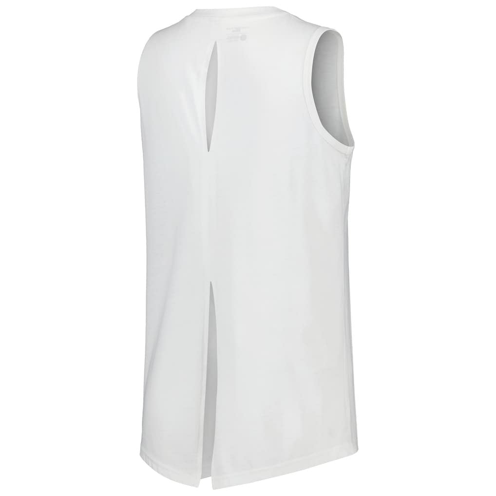 Golden State Warriors Levelwear Women's Paisley Peekaboo Tank Top sale - White sale