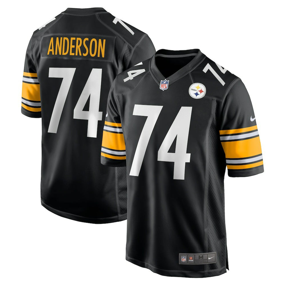 Spencer Anderson Pittsburgh Steelers Game Jersey - Black sale