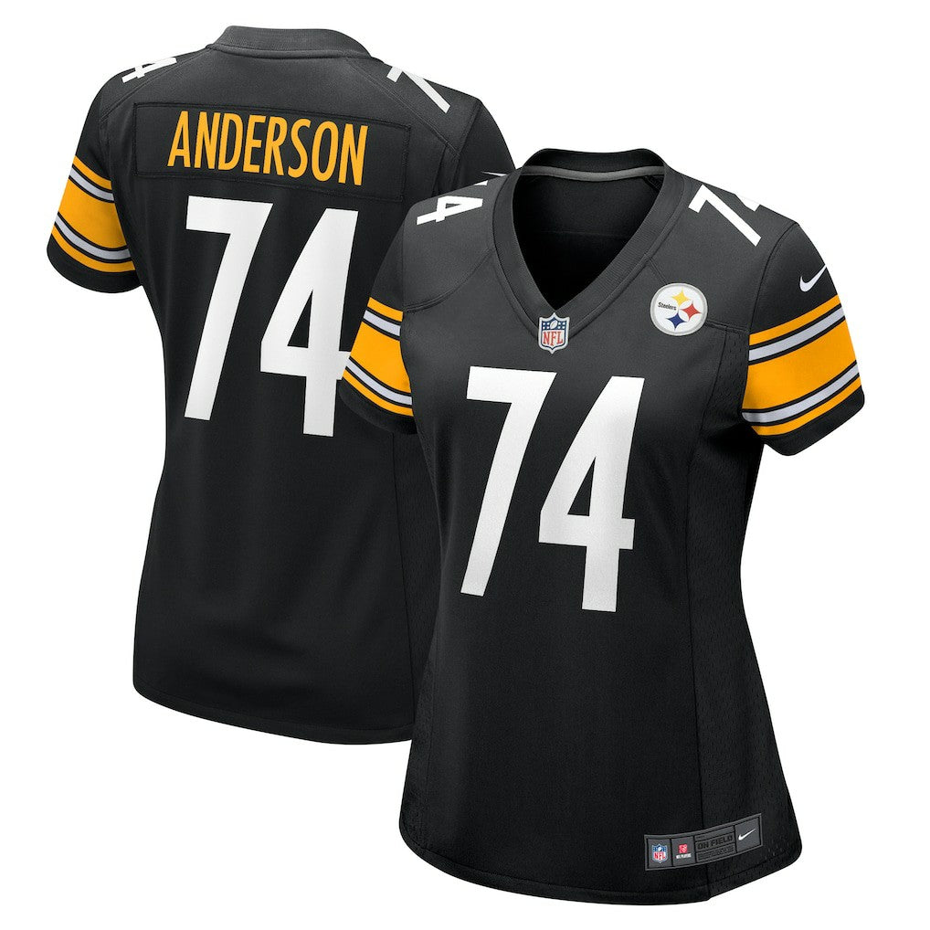 Spencer Anderson Pittsburgh Steelers Women's Game Jersey - Black for sale