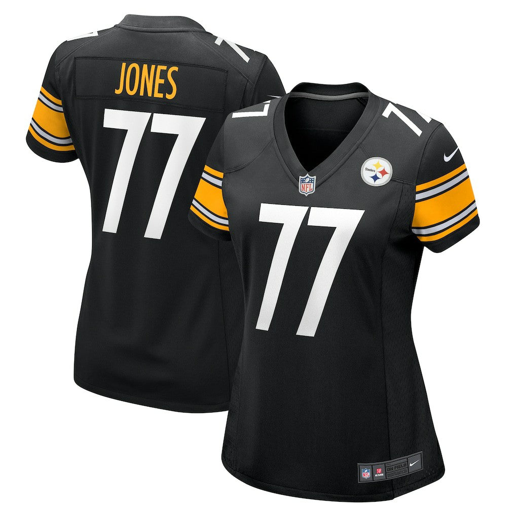 Broderick Jones Pittsburgh Steelers Women's Game Jersey - Black on sale