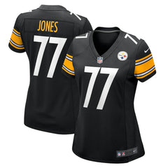 Broderick Jones Pittsburgh Steelers Women's Game Jersey - Black on sale