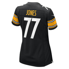 Broderick Jones Pittsburgh Steelers Women's Game Jersey - Black on sale
